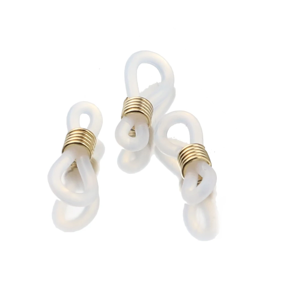 20pcs Adjustable Spring Rubber Ends for Eyeglass Chains