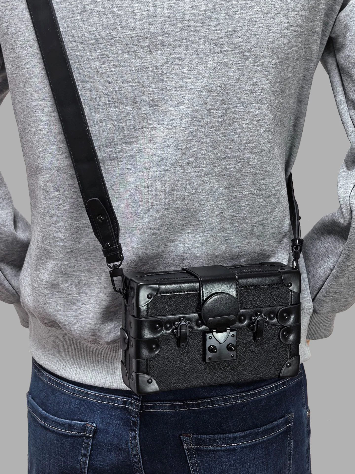 

Faionable Street Sle Мужская сумка через плечо Hard ell Легкая роскошная сумка-мессенджер Сумка через плечо для молодежного повседневного использования