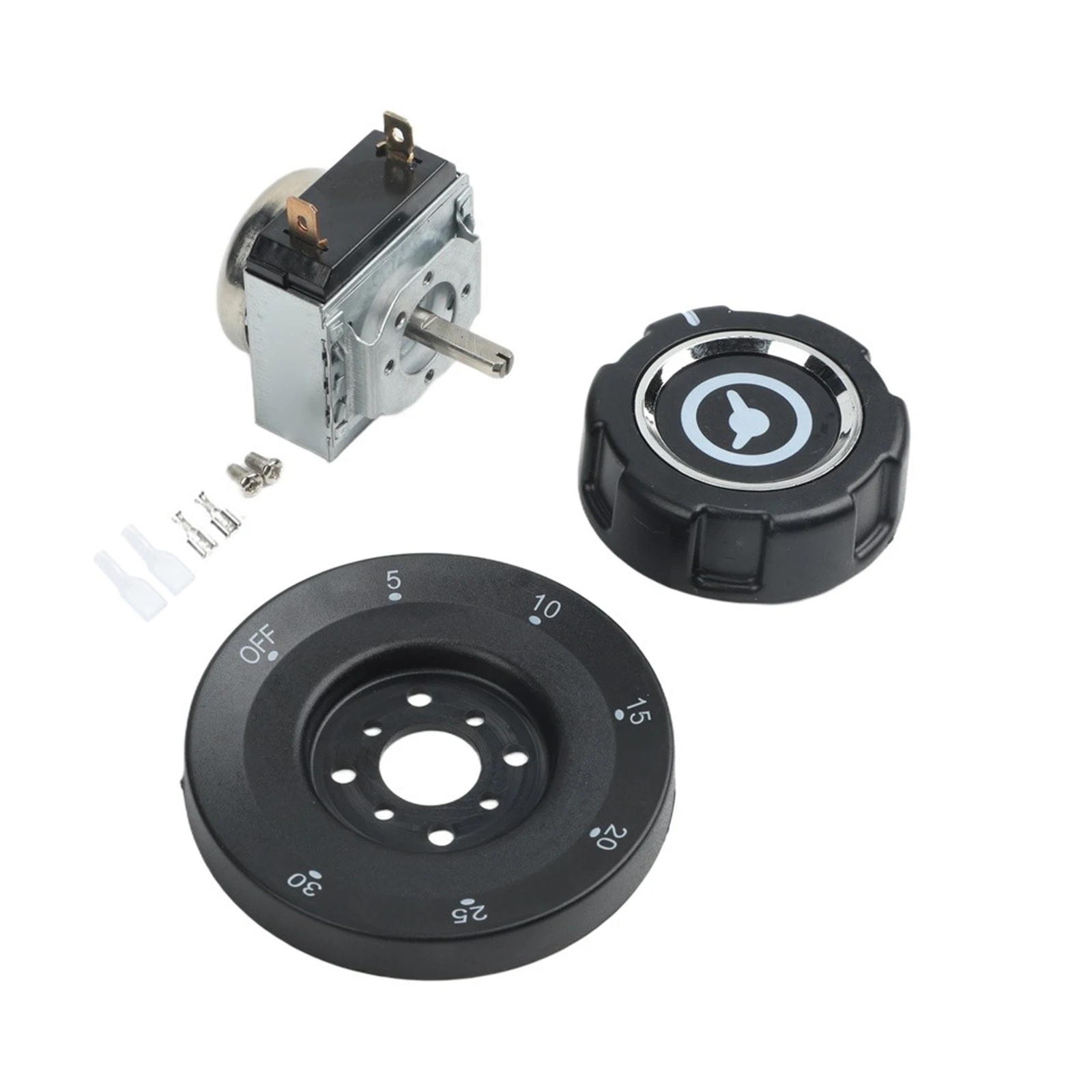 1PCS Timer Switch Adjustable Cooking Timer Knob For Electric Microwave Oven Timer User-friendly 120 Minute Timer 30 Minute Timer