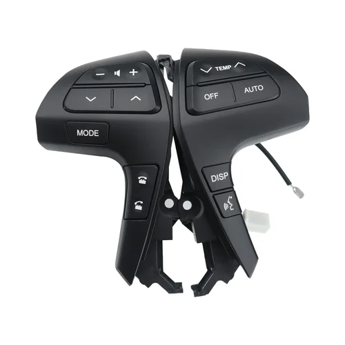 Imagen 2 del producto Interruptor de botón de Control de Audio del volante automático para TOYOTA HILUX VIGO COROLLA CAMRY HIGHLANDER INNOVA