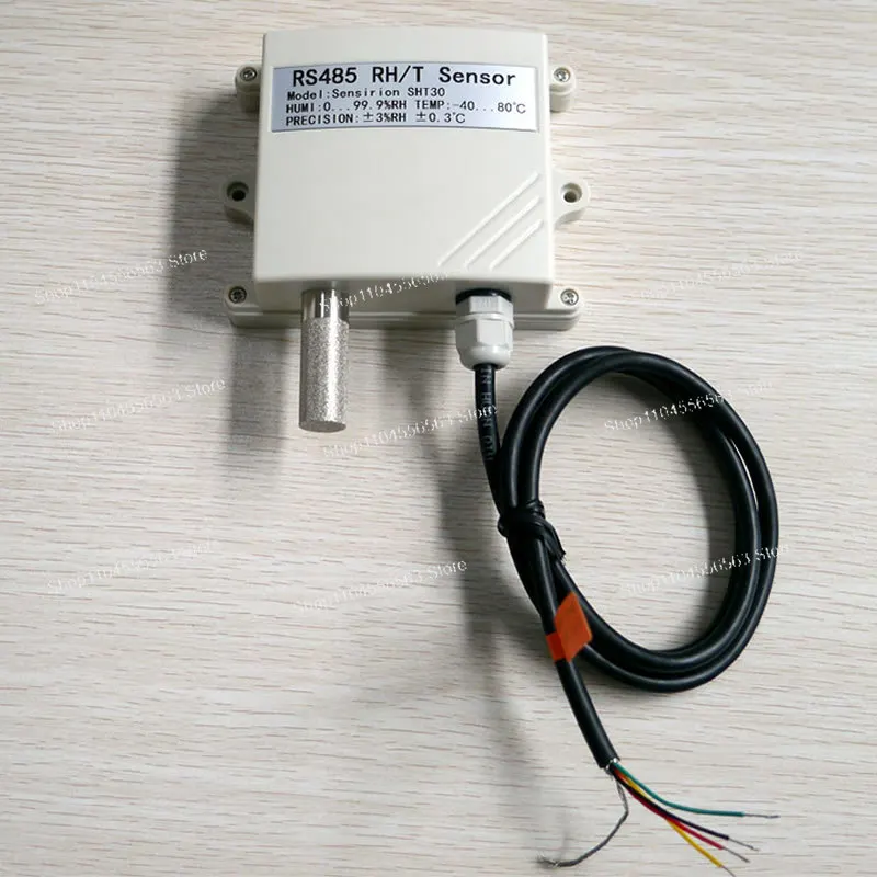 rs485-温度湿度トランスミッター-sht30-sht31-modbus-rtu-センサー、露点測定機能付き、hvac-業界向け