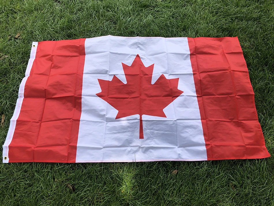 Canada Flag 90X150CM 60x90cm Polyester Hanging Baner Canadian National Flags Country Flag for Indoor Outdoor Home Banner