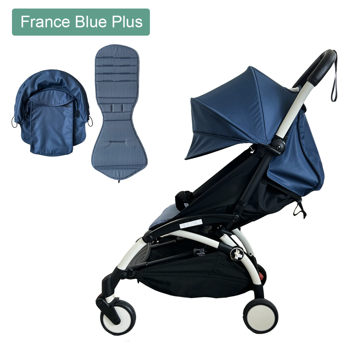 MomTan Kinderwagen-Ersatz-Kleidungsset für YOYO, YOYO+, YOYO2-Kinderwagen, wasserdichter, doppellagiger 1:1-Originalstoff – Detail 7