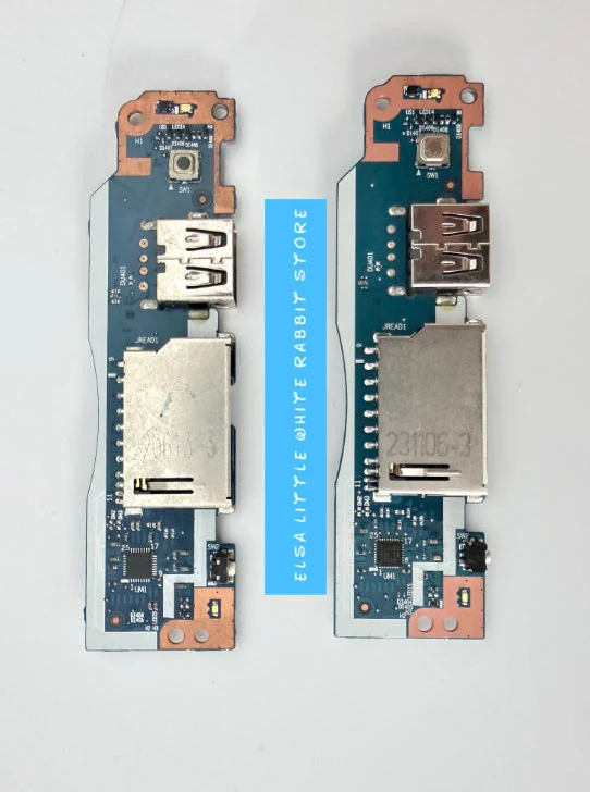FOR Lenovo S14 G3 IdeaPad 3 14IAU7 USB SD CARD READER POWER BUTTON BOARD NS-E331 NS-E791