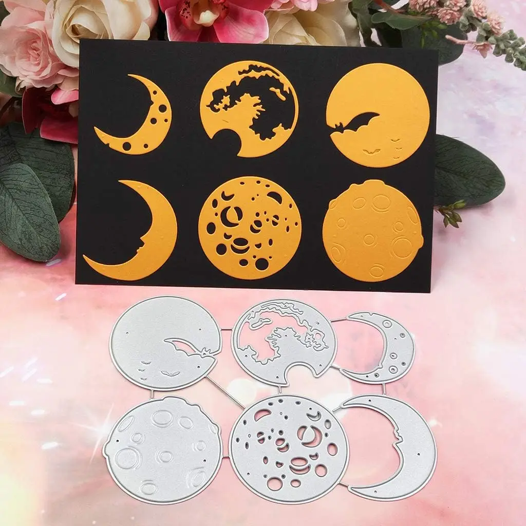 Neue 2025 Muster Metall-Stanzformen DIY Scrapbooking Foto Verschiedene Planeten Handarbeiten, Dekorative Schablonen Etc.