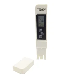 Portable Water TDS Meter Pen TDS EC Conductivity Tester Water Quality Monitor for Drinking Water Fertilizer Concentration