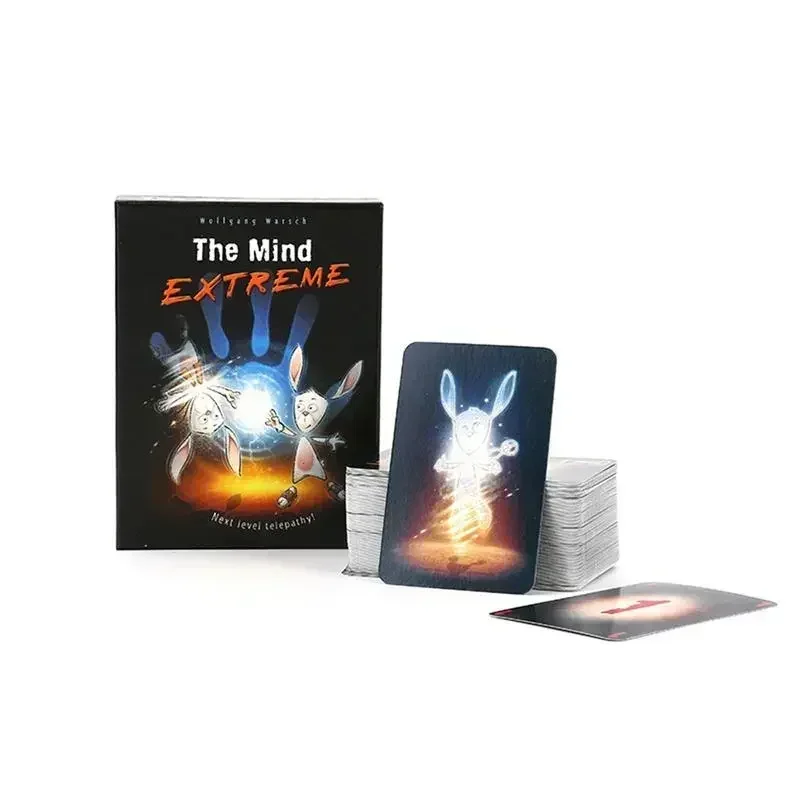 Multiplayer Board Games The Mind English Edition Cards Game Family Reunion Camping Friend Party Collection Kids Toys Gift