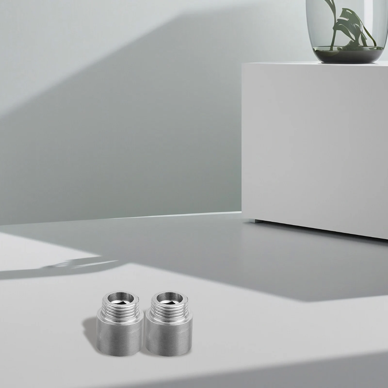 

304 SS Shower Connector Extensions Pair of G12 Adapters with a Length of 30mm Designed for Reliable Performance in Showers