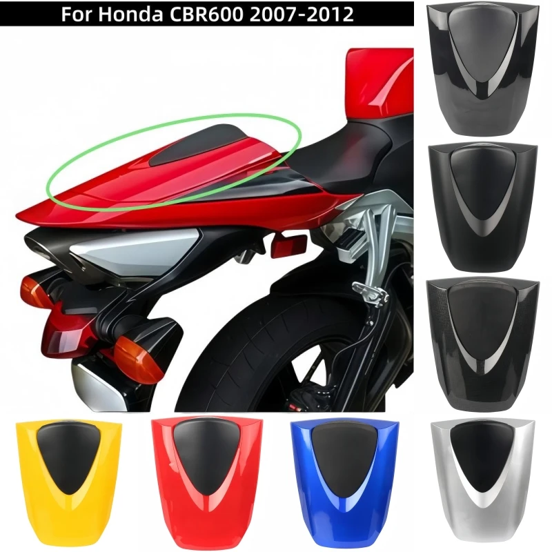 

Motorcycle Pillion Passenger Rear Seat Fairing Tail Section Cover Hump Fairing Accessories For Honda CBR 600 CBR600 2007-2012
