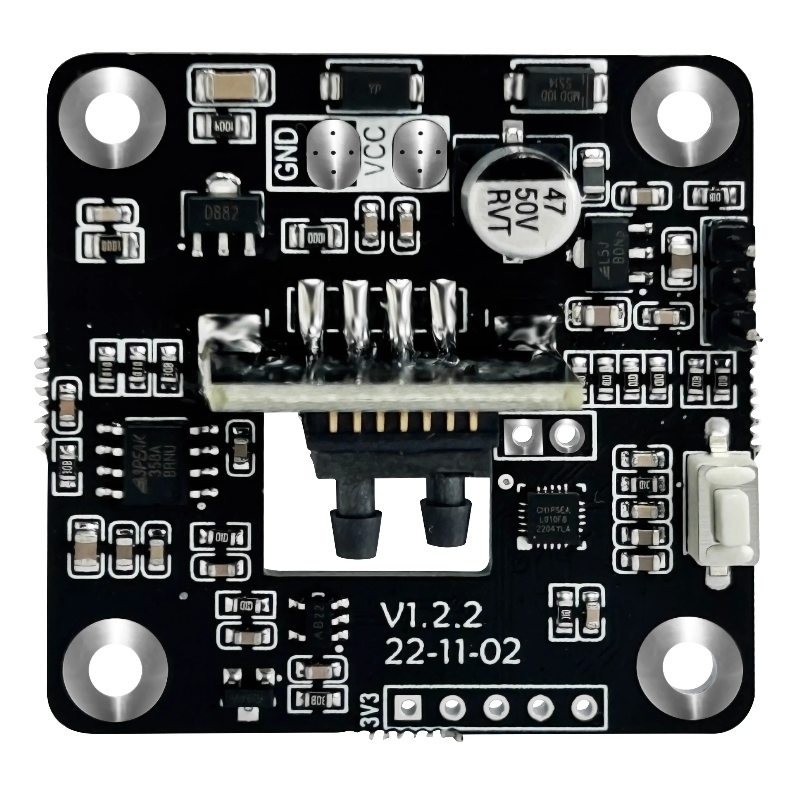 Wind Pressure Transmitter Chip Control Board Module Differential Pressure Sensor Module 4-20MA Replacement 5651 Pressure Sensing