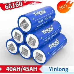 2.3V 45Ah Battery Original Yinlong LTO 66160 10C DIY 12V 4s Low Temperature Resistant Lithium Titanate Batteries Duty-free