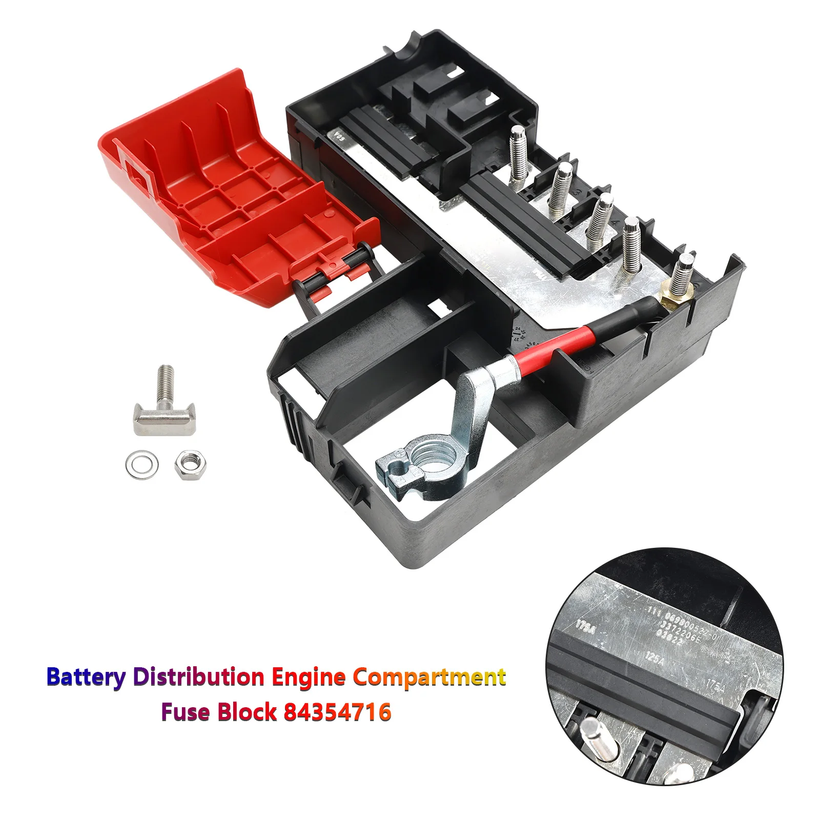 Artudatech Battery Distribution 84354716 Engine Compartment Fuse Block For GM 2014-2020