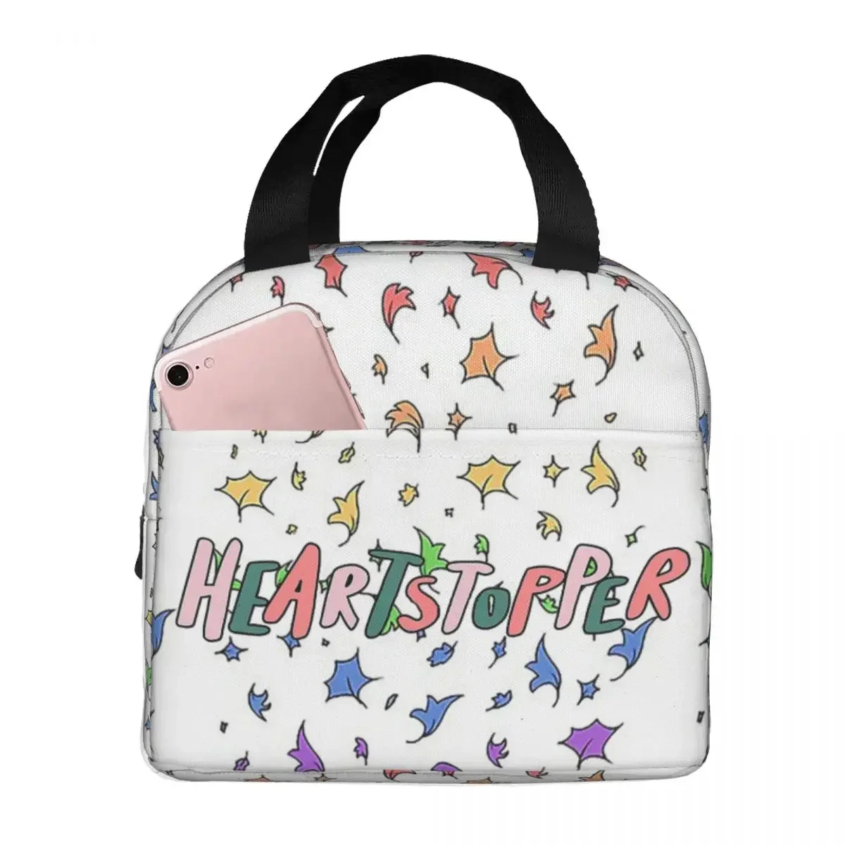 

Heartstopper Insulated Lunch Bags Leakproof Picnic Bags Thermal Cooler Lunch Box Lunch Tote for Woman Work Kids School