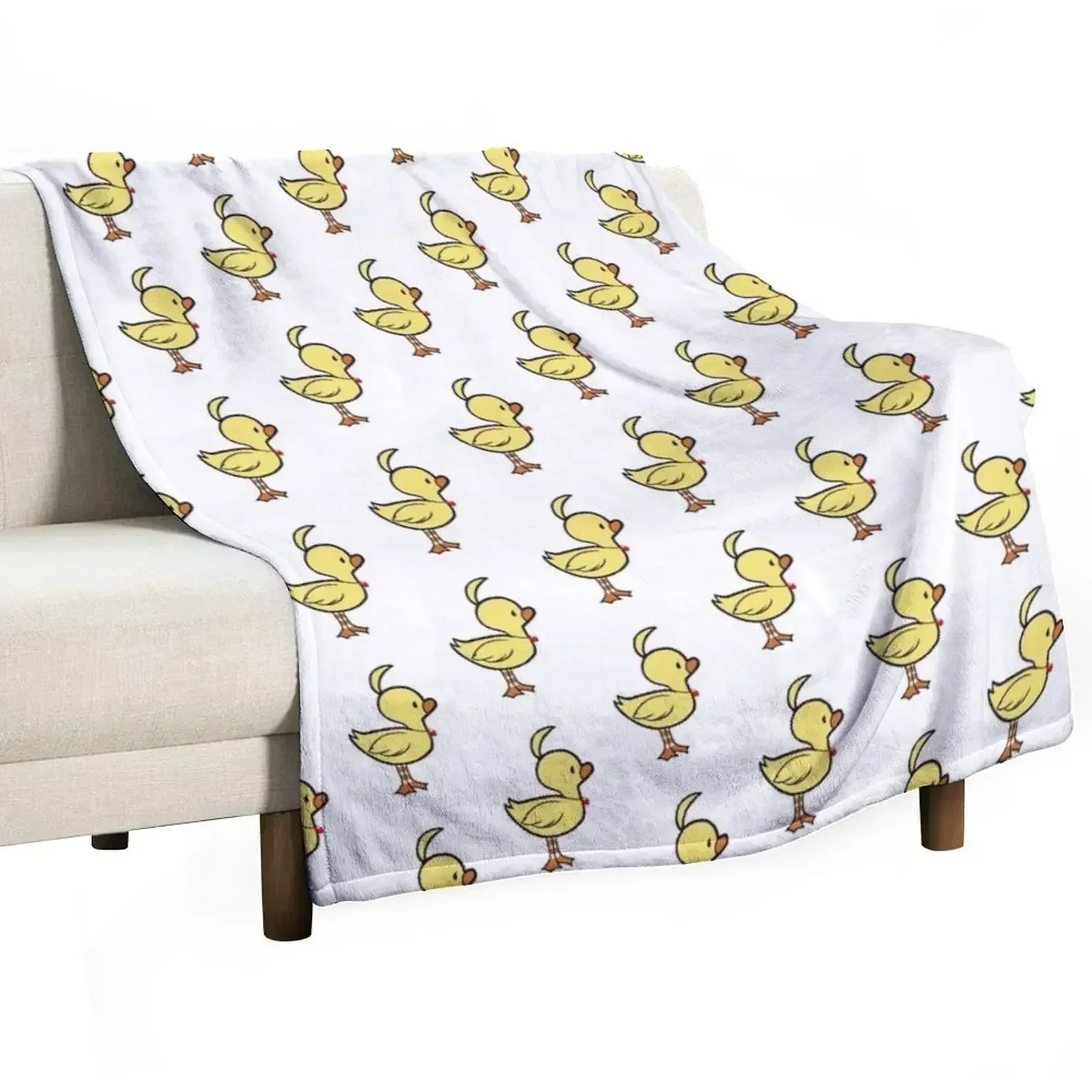 

Ahiru Duck Chibi Throw Blanket Decoratives Bed linens Bed Fashionable Blankets