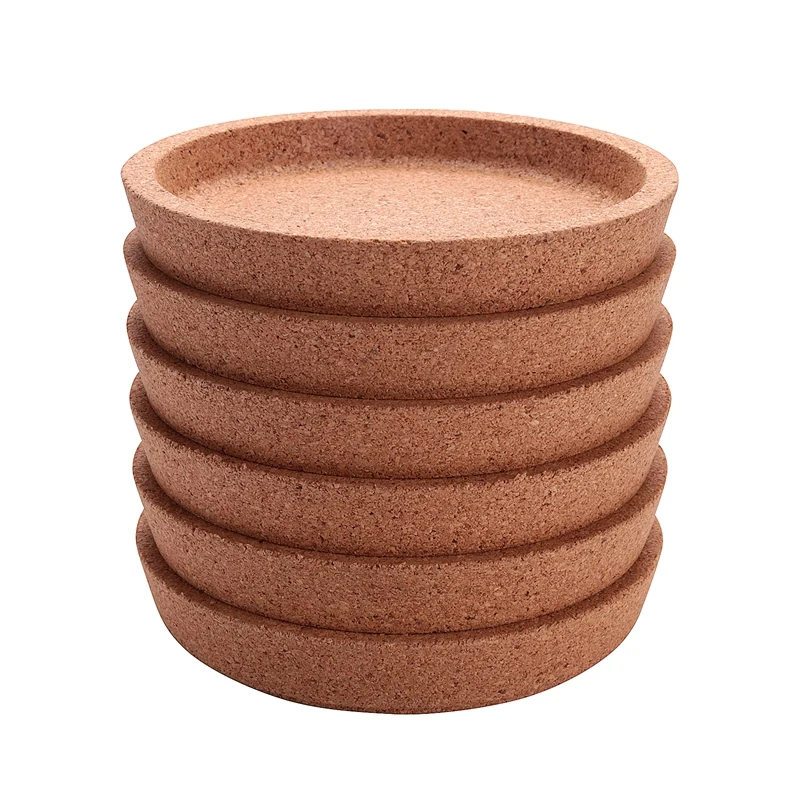 

Cork Coasters, 4 Inch Absorbent Heat Resistant Round Cork Coasters For Most Kind Of Mugs In Office Or Home