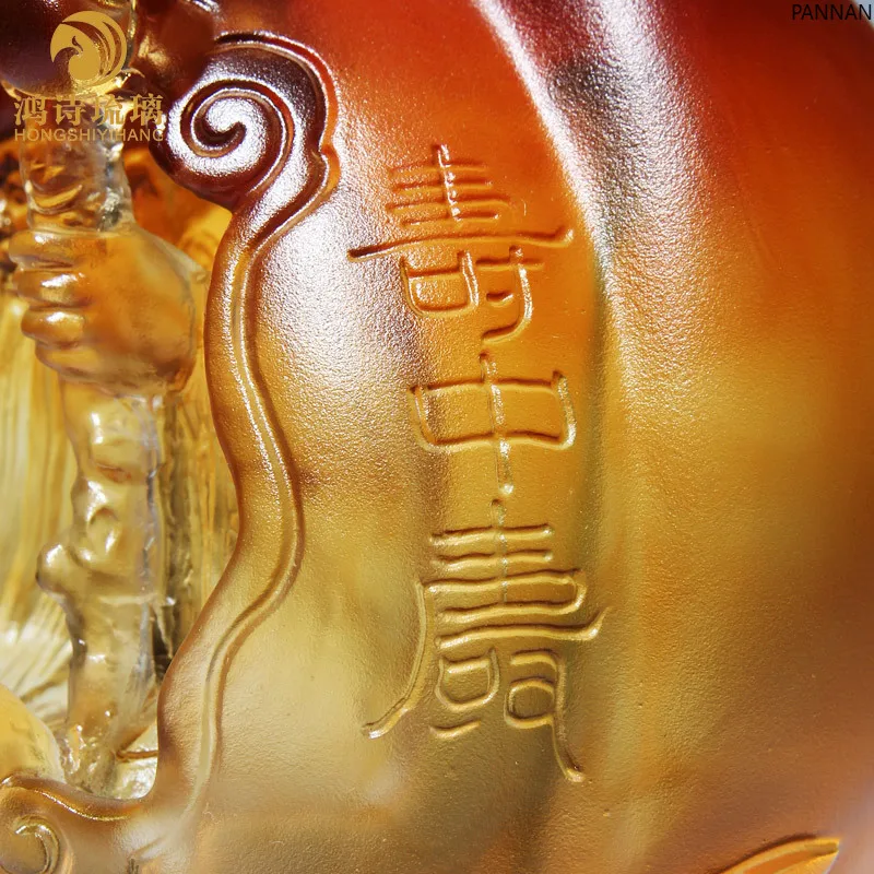 Send elders and the elderly birthday gifts, glazed ornaments, birthday wishes, practical and high-end handicrafts