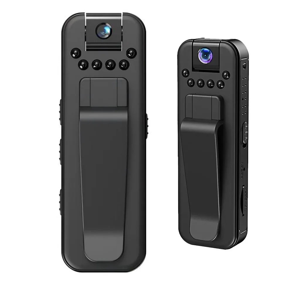 JOZUZE 1080P deportes HD Mini cámara grabadora de vídeo Digital portátil BodyCam visión nocturna infrarroja videocámara de policía