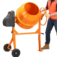Cheap Professional Small Cement Mixer Portable 350L Mobile Electric oline  Concrete Mixer Price mortar mixer Stirrer