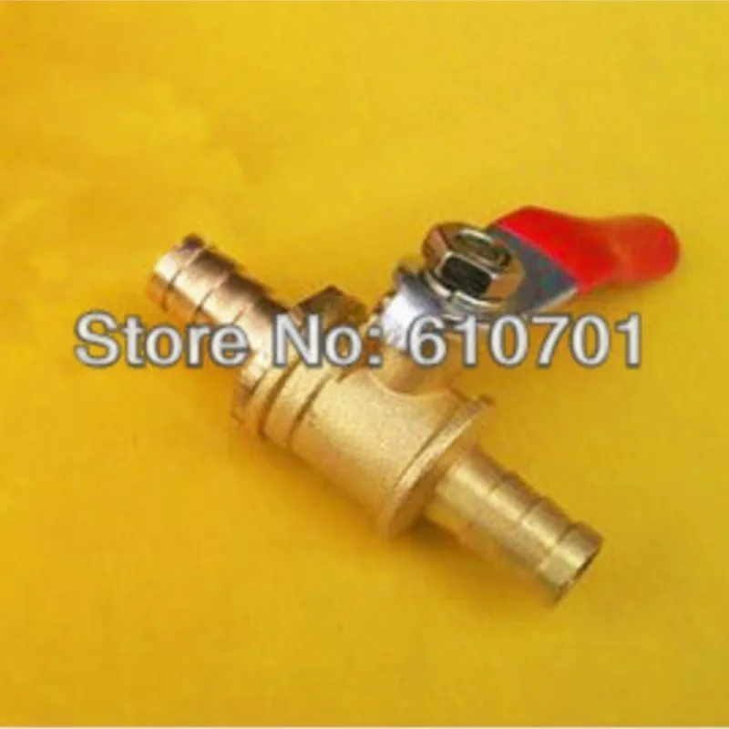 

Fittings 6 x 6mm 8 x 8mm 10 x 10mm Hose Barb x Hose Barb Full Ports Connection Plumbing Brass Ball Valve Two Way Air Water Gas