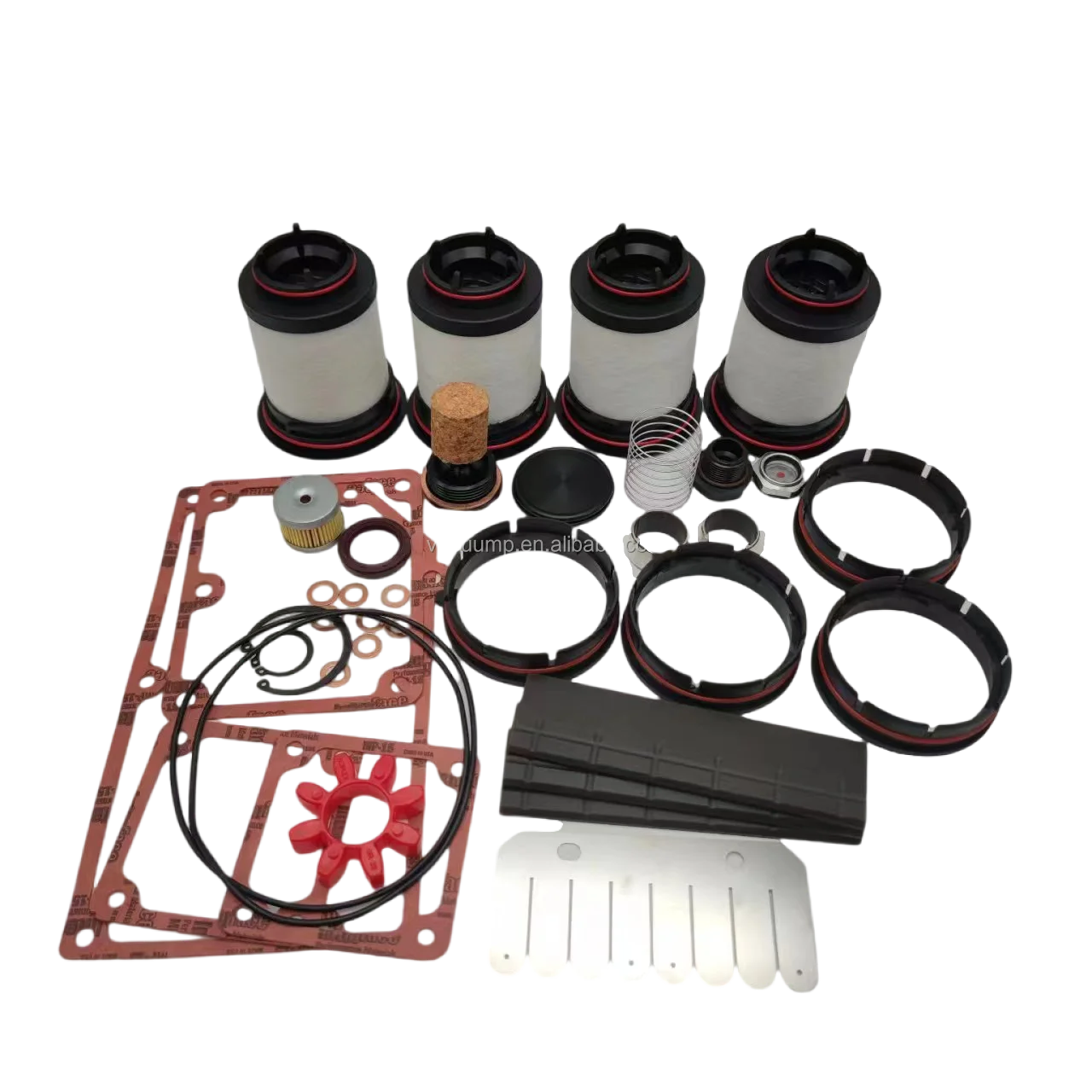 

VC50 VC75 VC100 Overhaul Kit Wearing Parts with Filter Vanes Seal Repair Parts for Vacuum Pump