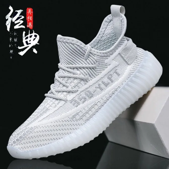 أحذية رياضية كاجوال محبوكة بنمط جديد للرجال 350 حذاء جوز الهند نعل جل خفيف للغاية حذاء جري عصري