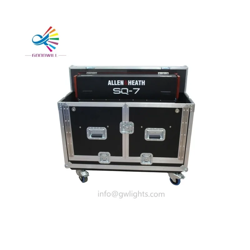 Goodwill Production Digital Allen&Heath SQ7 Mixing Flip Case Hydraulic Flight Road Mixer Case