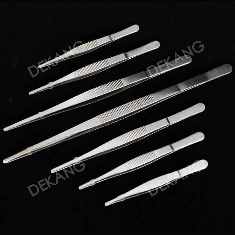 คีมผ้าพันแผล, เครื่องมือถอนขน, เครื่องมือทําสวนทํามือ, ขนตาปลอม, สแตนเลส, หนา, กันลื่น, กลม