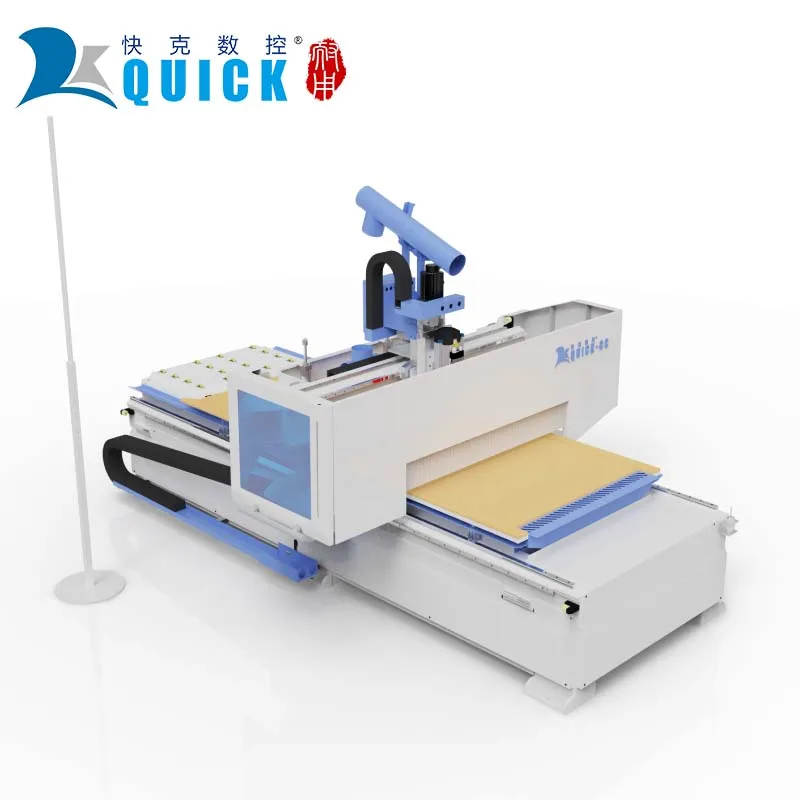 Quick High Speed CNC Router ATC 4 by 10 ft CNC Router CC Woodworking Engraving Machine for Quick Working Cutting and Carving