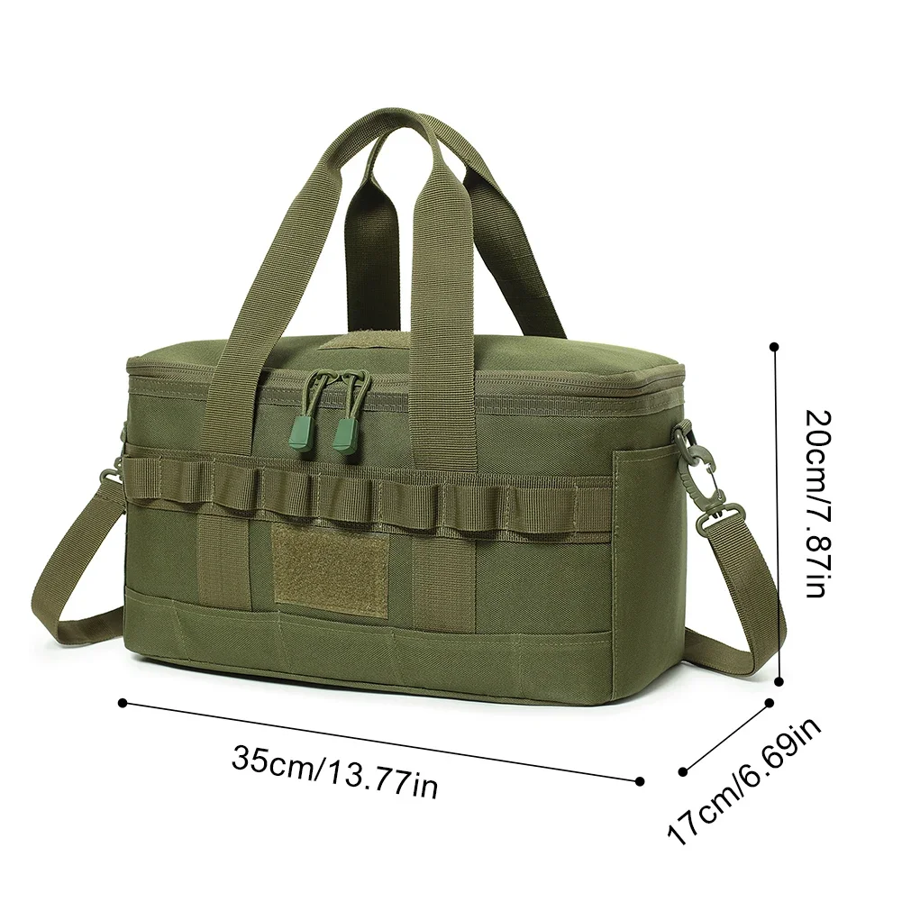 Outdoor Heavy Duty Lunch Bags Large Capacity Outdoor Portable Picnic Carrying Bags Camping Cooler Camping Picnic Beach Work Trip