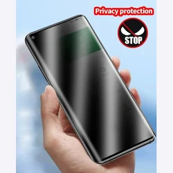 Privacy Tempered Glass For OPPO Find X3 X5 X6 Pro X7 Ultra Film Reno 11 10 9 6 54 3 Prevent Spy Peep Anti Glare Screen Protector