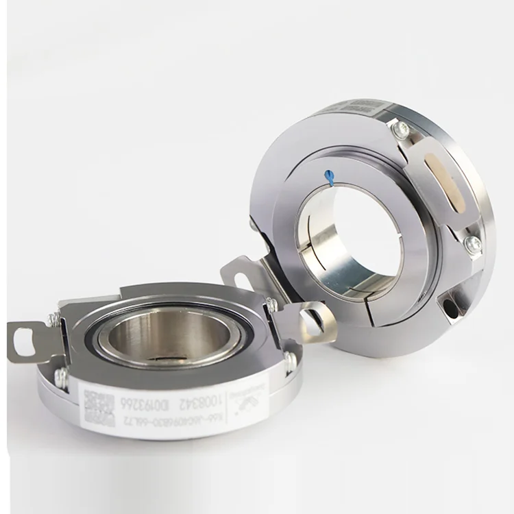 HENGXIANG K66 UVW signal TTL circuit 5000 ppr rotary encoders hollow shaft max 30mm for motor CNC industrial fields