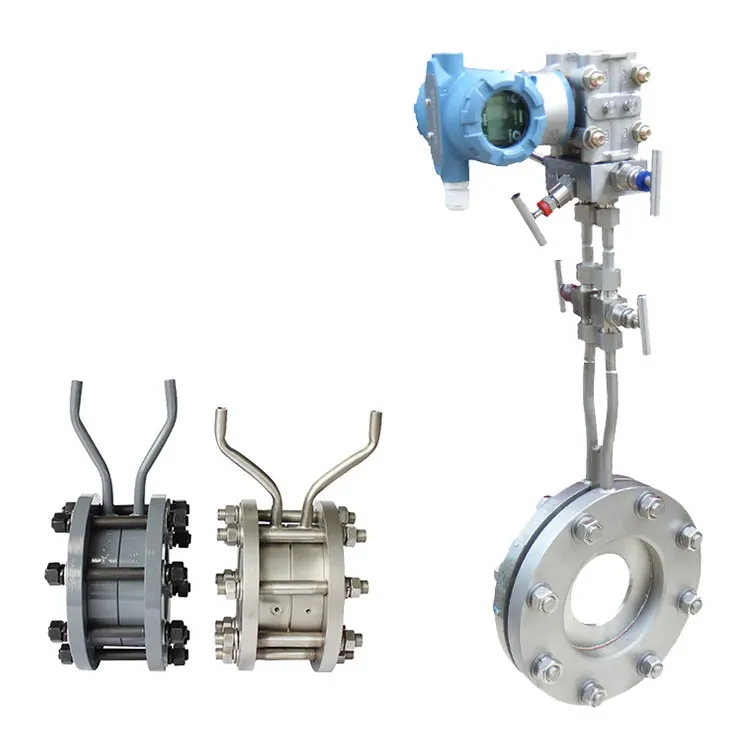 

Differential Pressure Fuel Liquid Gas Flowmeter Electric with Controller Orifice Plate Flow Meter