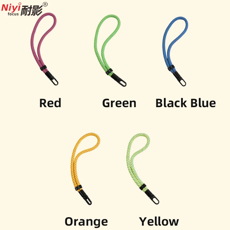 Multicolor Nylon Woven Adjustable Camera Wrist Strap Anti-lost Hand Lanyard for Sony Nikon Fujifilm Mirrorless CCD DSLR Camera