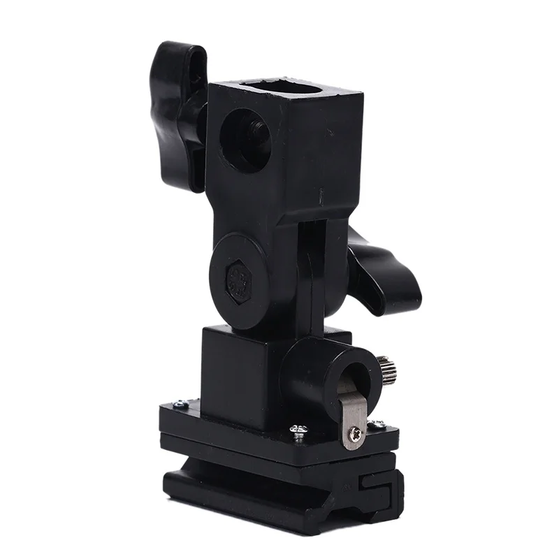 B-Type Flash Hot Shoe Bracket Tripod Umbrella Holder Light Stand Adapter