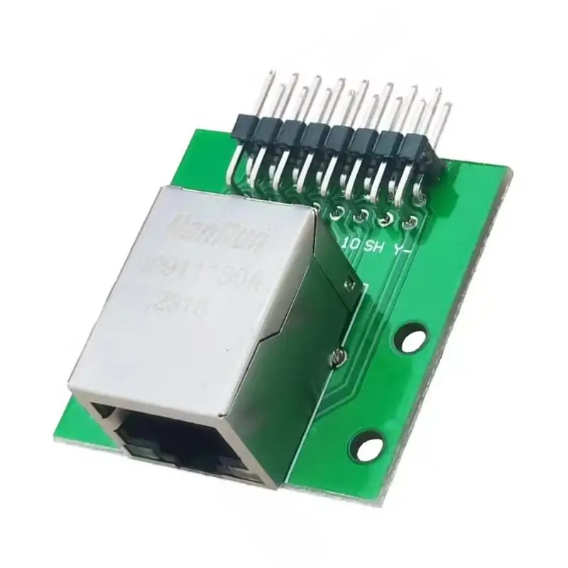 31BA Advanced RJ45 8Pin Port Adapter Minimal Signals Degradation for Superior Ethernet Communication Applications