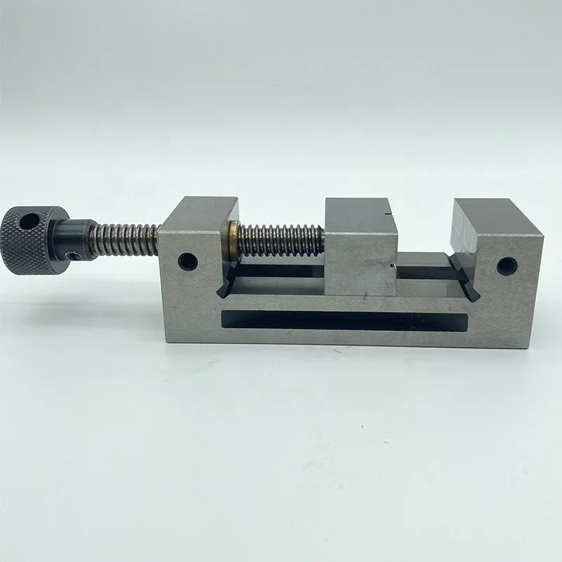 Precision Tool Vise Clamp 100MM Machine Vise Bench Clamp Drill Press Clamp QGG100 For Milling Drill Press EDM Surface Grinder