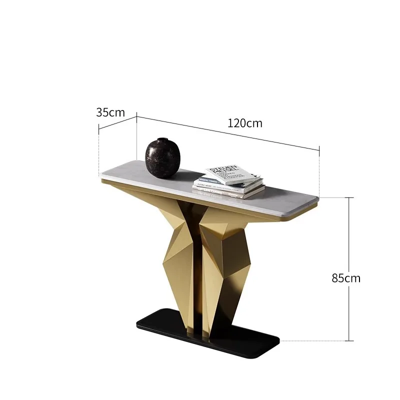 مدخل المدخل الجدول تصميم الجمال الحديثة الفاخرة وحدة التحكم الجدول الديكور مدخل خشبي وحدة التحكم خزانة للغرفة المعيشة #2