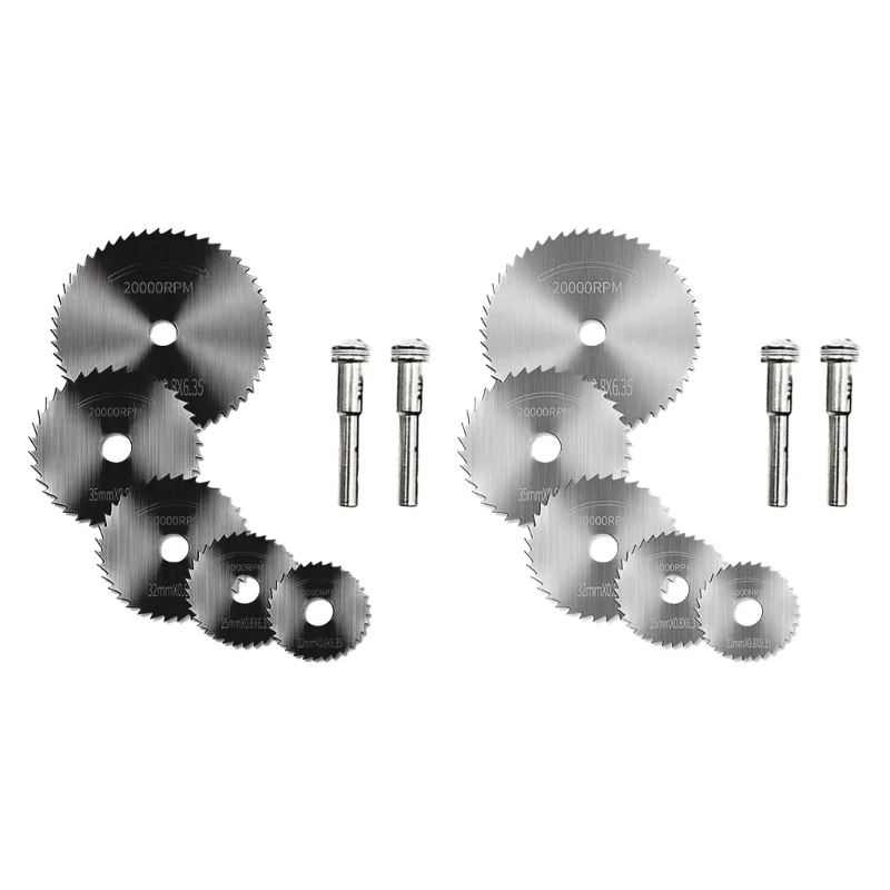 5Pcs High Speed Steel HSS Circular Cutter Cutting Disc Replacement For Metal Cutting for Slitting Metal Cutting