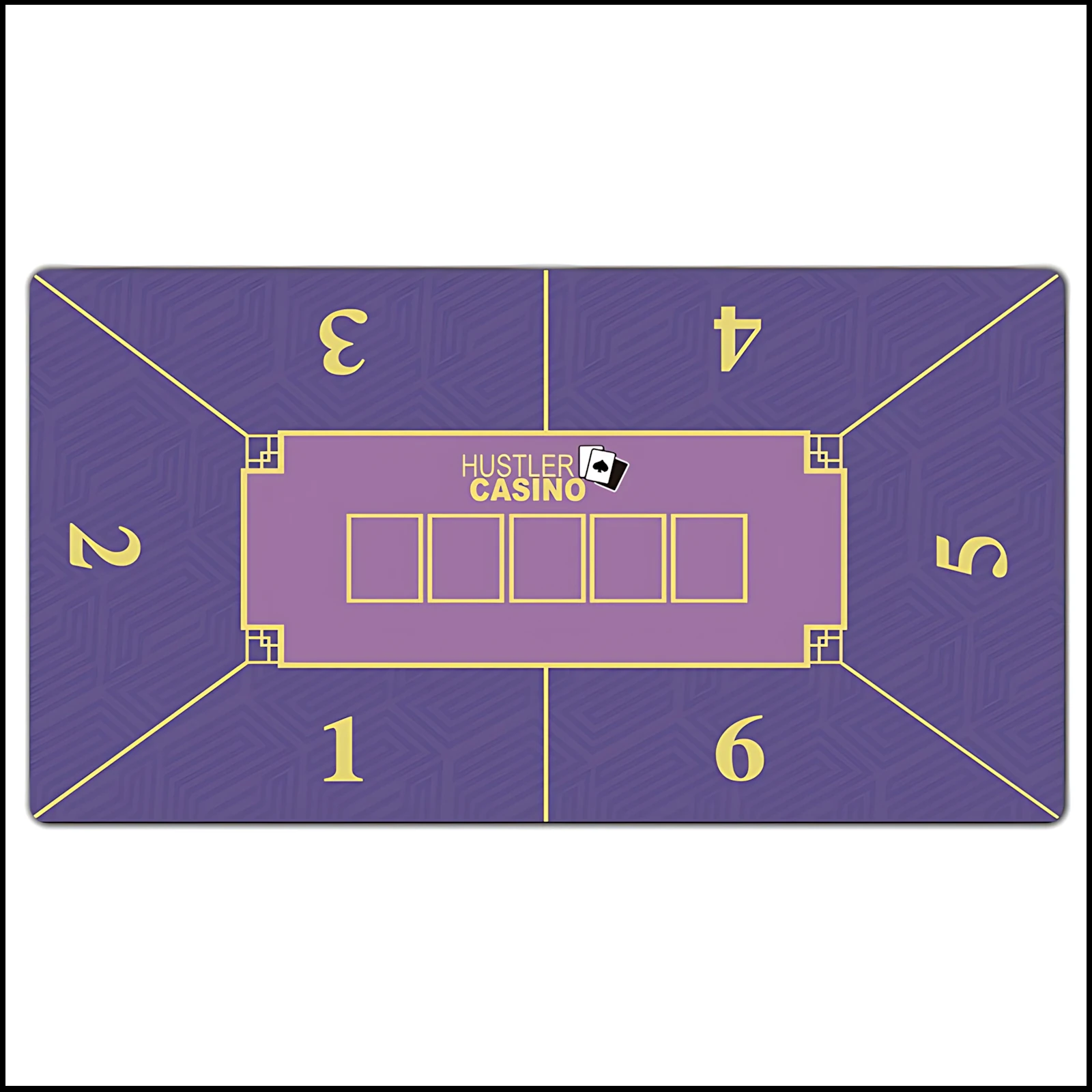 

120x60cm/180x90cm specially designed Texas Hold 'em rubber table mat multiplayer game poker mat entertainment accessory