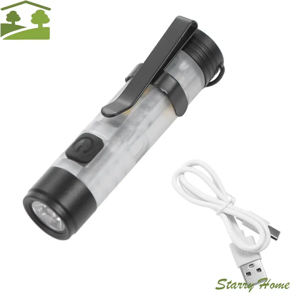 

Practical Portable LED Small Flashlight Lightweight Compact Mini Flashlight High Bright Waterproof Keychain LED Light Hiking