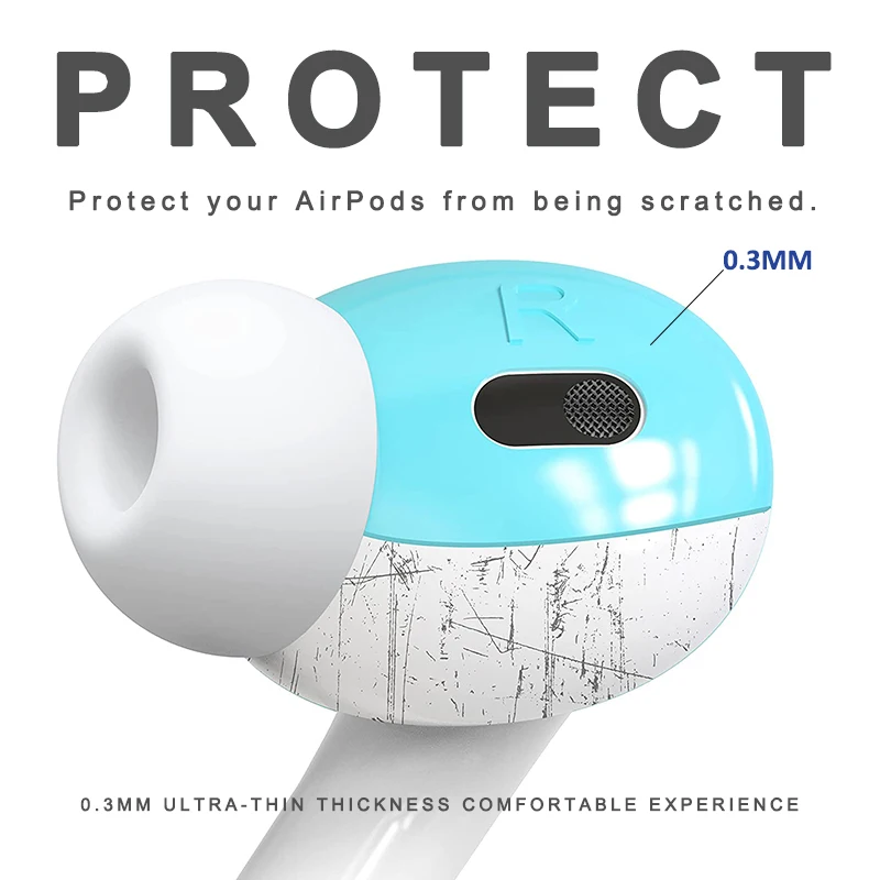 Apple AirPods プロ 2 スキンカバーイヤーチップパッド芽シリコン保護