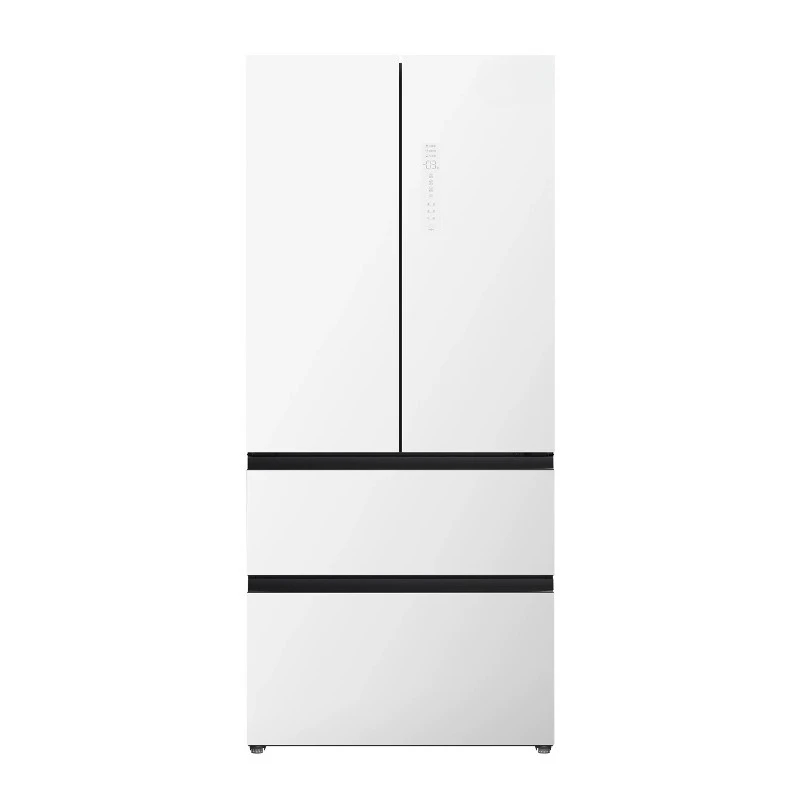 Refrigerador francês multiporta totalmente integrado refrigerado a ar sem gelo