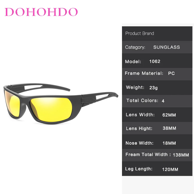 2026 العصرية خمر للرؤية الليلية الاستقطاب النظارات الشمسية للرجال الكلاسيكية في الهواء الطلق القيادة المضادة للوهج النساء نظارات lrest Очки UV400 #6