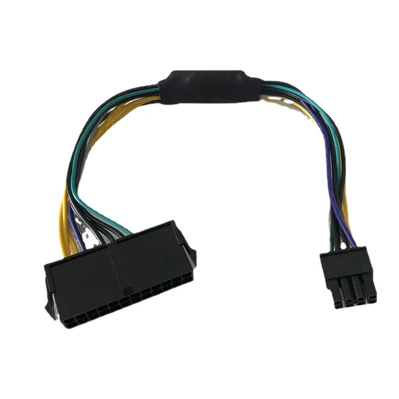 

ATX 24Pin Female to Motherboard 8Pin Male for DELL Optiplex 3020 7020 9020 T1700 1010 Server Adapter Power Cable Cord 30cm 18AWG