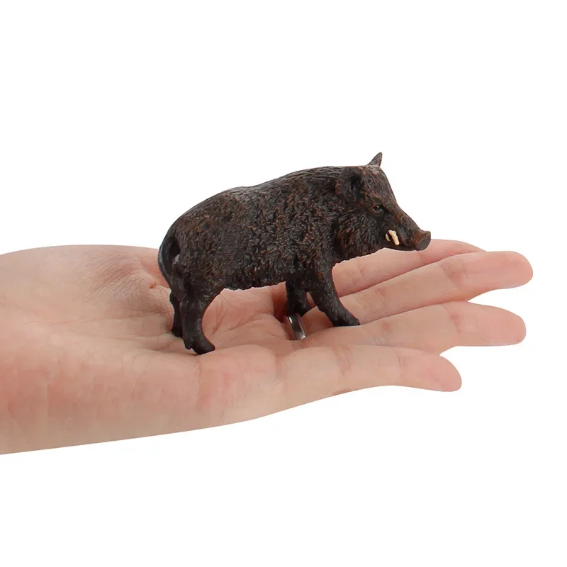 

New 1PC Simulation Animal Wild Life Wild Boar PVC Model Cartoon Figure Kids Preschool Figurine Toy Home Decor Gift