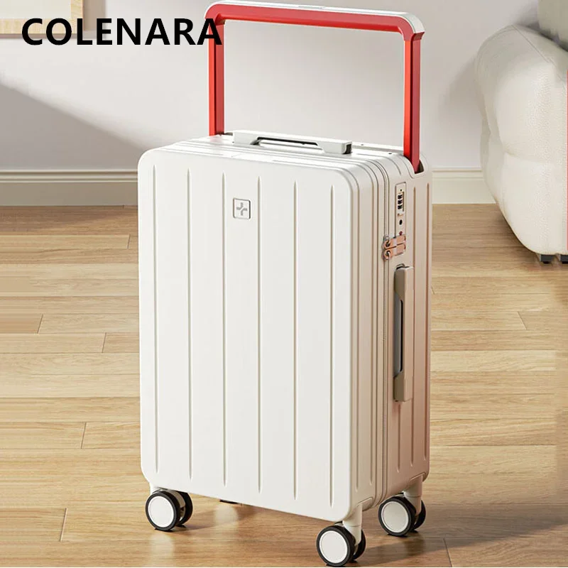 COLENARA 20 "24" 26 "28 pollici nuova valigia Trolley di grande capacità ABS + PC scatola d'imbarco tipo carrello borsa da viaggio bagaglio da viaggio