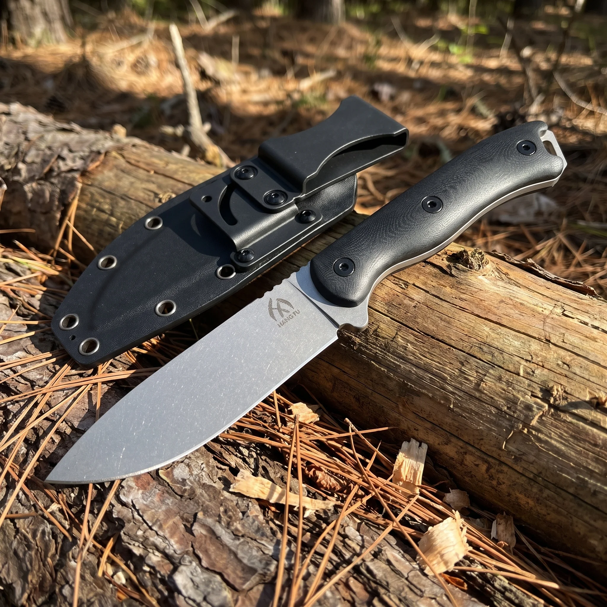 Outdoor High Hardness Knife Sheathed for Wilderness Camping Hiking Pruning Tree Branch Men's Practical Gift