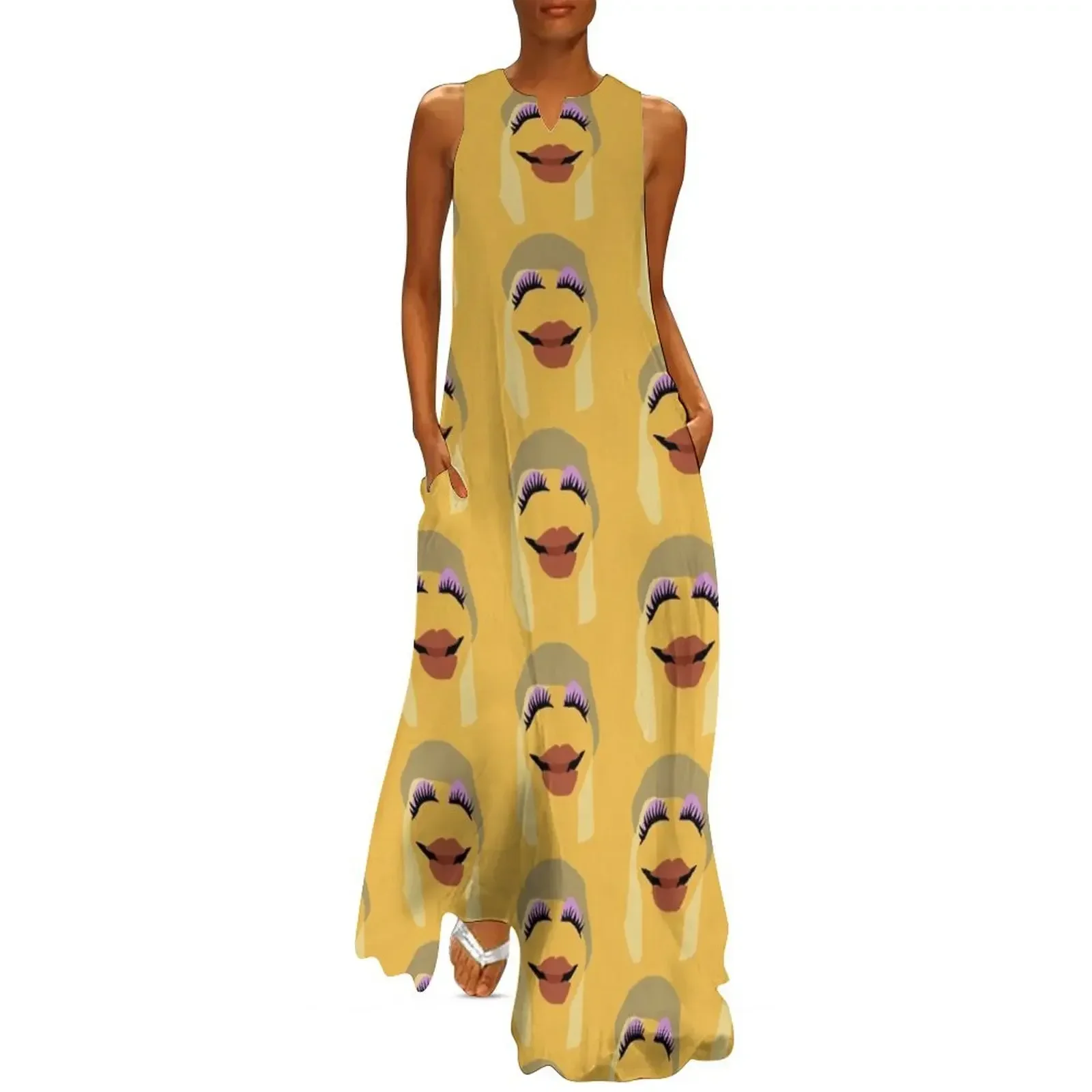 

Janice Long Dress Woman clothing dresses for official occasions Dresses summer dress woman 2025 trendy Dress