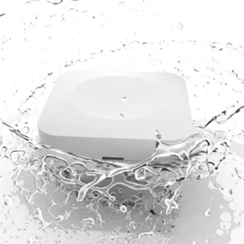 【A42U】Tuya 2,4G WIFI для беспроводного датчика воды 433 МГц IP66 водонепроницаемый 4,5 см черный латунный клапан мониторинга через приложение Tuya для 433 МГц