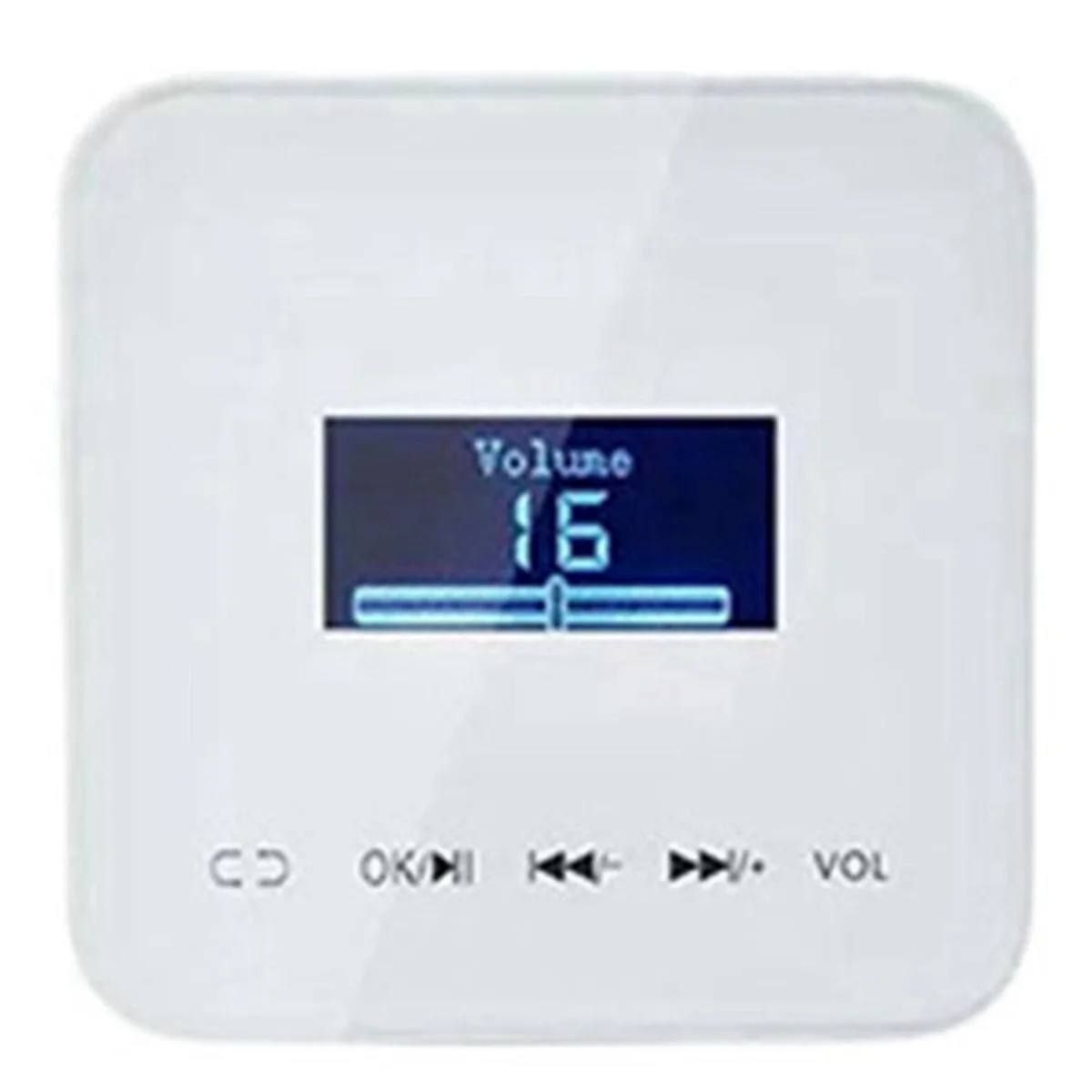 Smart Home in Wall Volume Control with 20W x 2CH Amplifier Audio Water Proof(White)